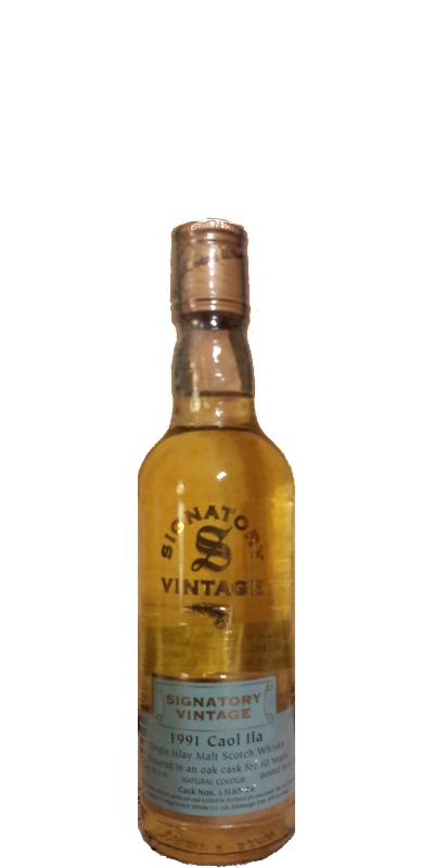 Caol Ila 1991 SV Vintage Collection Oak Casks 13165 66 43% 350ml