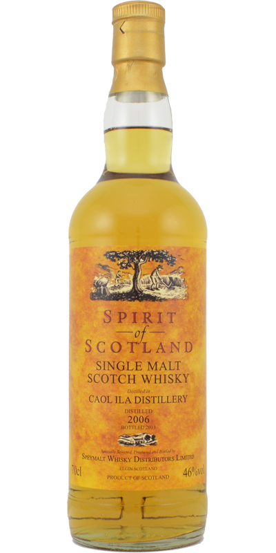 Caol Ila 2006 GM Spirit of Scotland Refill Sherry Hogshead #306199 46% 700ml