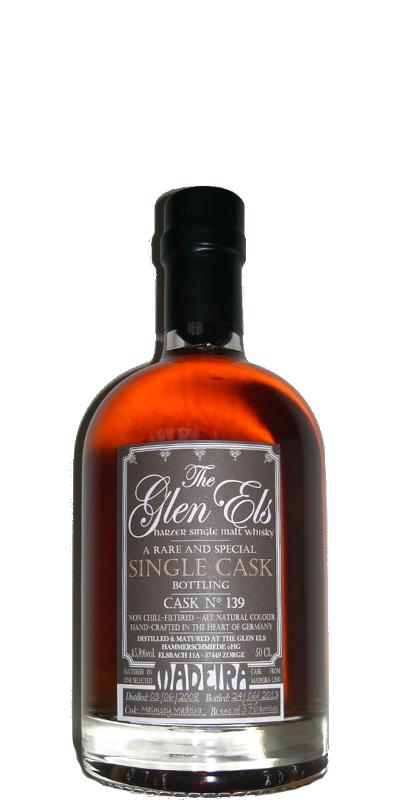 Glen Els 2008 Single Cask #139 45.8% 500ml