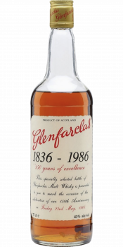 Glenfarclas 150th Anniversary 1836-1986