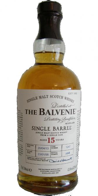 Balvenie 15yo Single Barrel #1247 47.8% 700ml