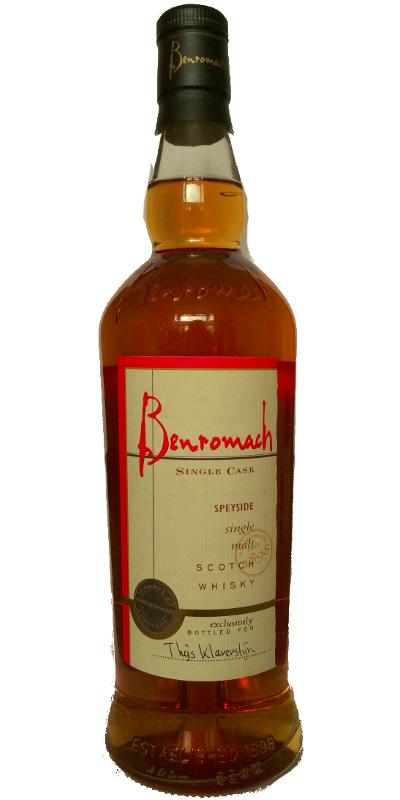Benromach 2002 Distillery Fill Your Own Sherry Cask #12079301 57.6% 700ml