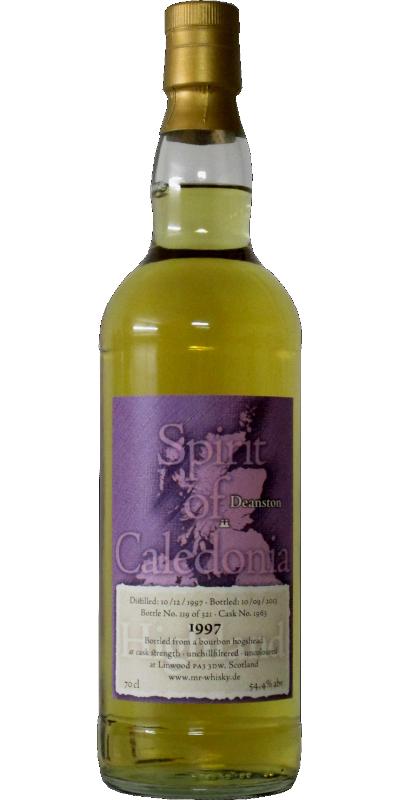 Deanston 1997 MrW Spirit of Caledonia Bourbon Hogshead #1963 54.4% 700ml