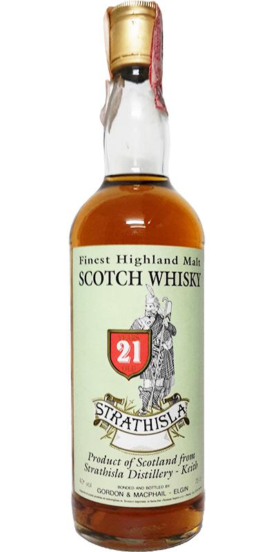 Strathisla 21yo GM Finest Highland Malt Scotch Whisky 40% 750ml