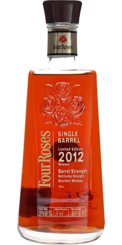 Four Roses Single Barrel Limited Edition 2012 81-3S 54.8% 700ml
