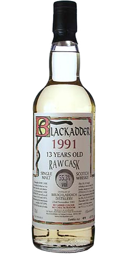 Bruichladdich 1991 BA Raw Cask #3266 55.3% 700ml