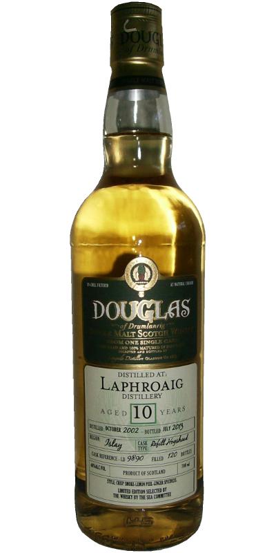 Laphroaig 2002 DoD Refill Hogshead LD 9890 The Whisky By The Sea Committee 46% 700ml