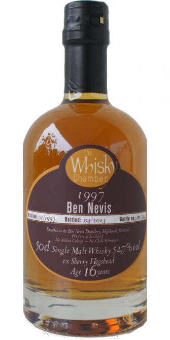 Ben Nevis 1997 WCh Ex-Sherry Hogshead 52.7% 500ml