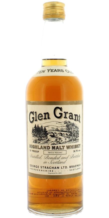 Glen Grant 10yo GSL Highland Malt Whisky 40% 750ml
