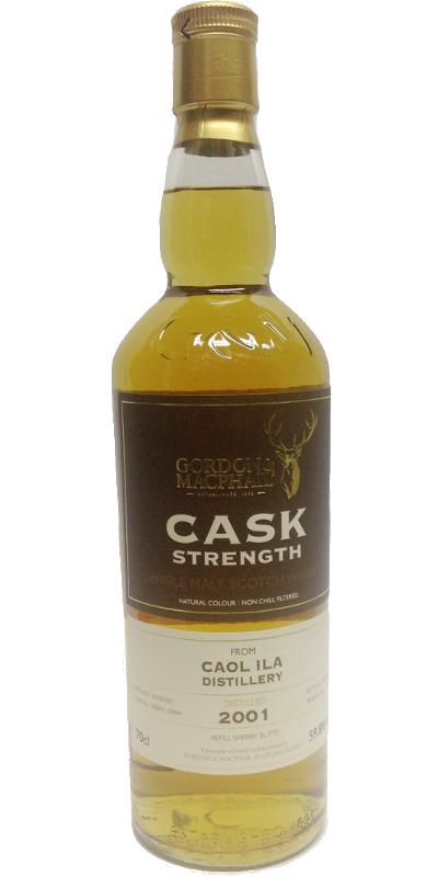 Caol Ila 2001 GM Cask Strength Refill Sherry Butts 308840 + 41 59.8% 700ml