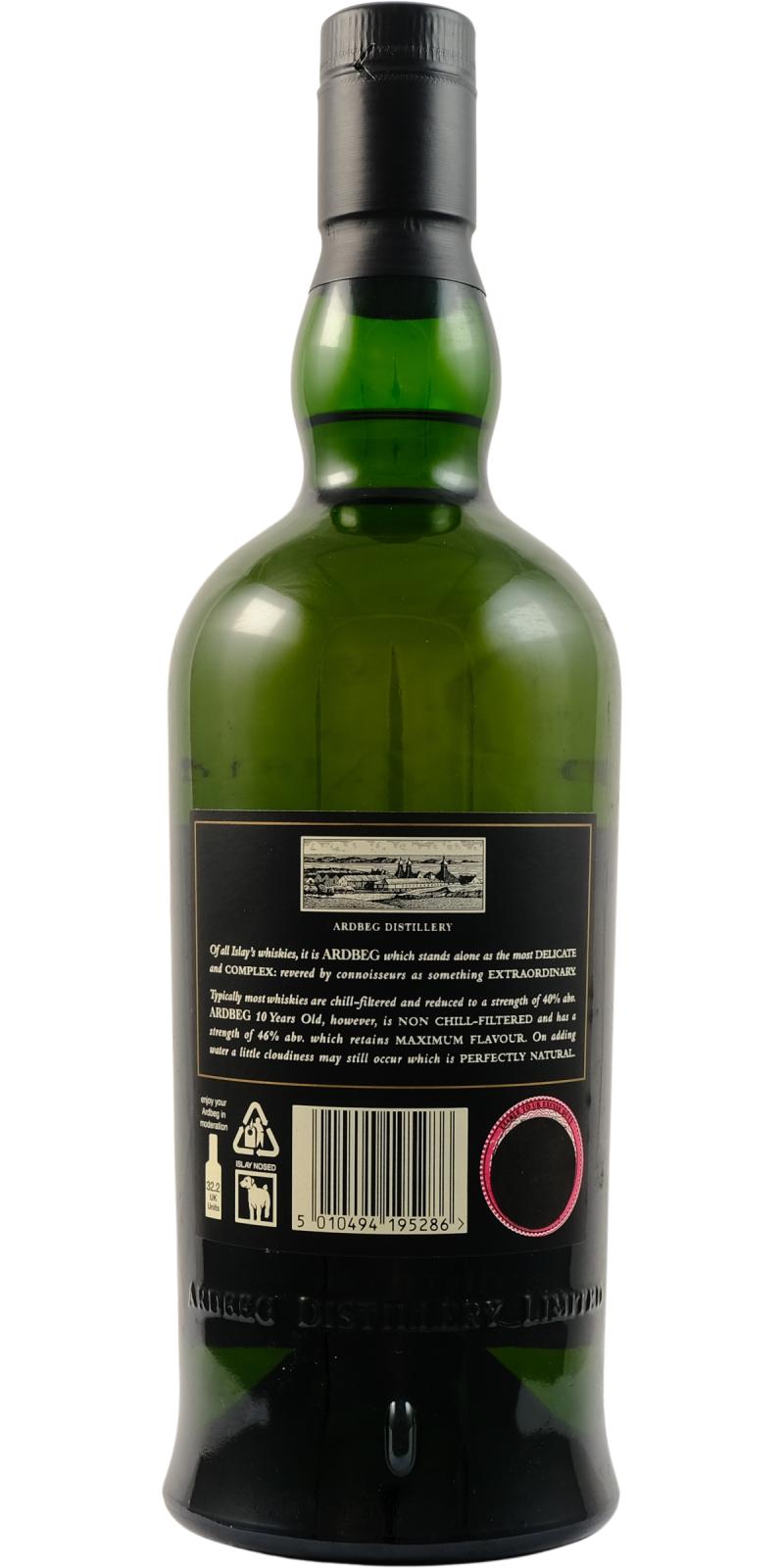 Ardbeg Ten - Ratings And Reviews - Whiskybase