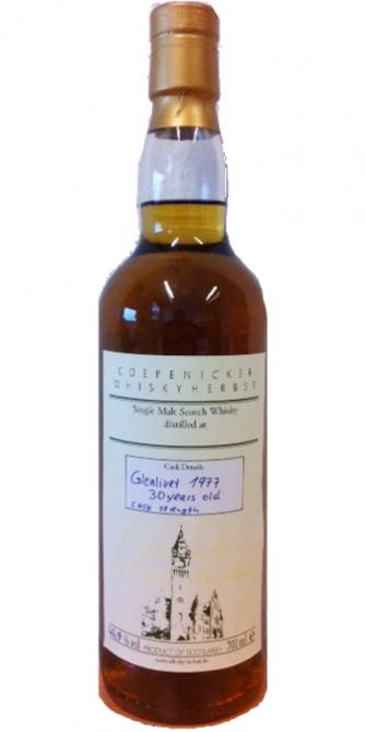 Glenlivet 1977 UD Coepenicker Whiskyherbst 45.9% 700ml
