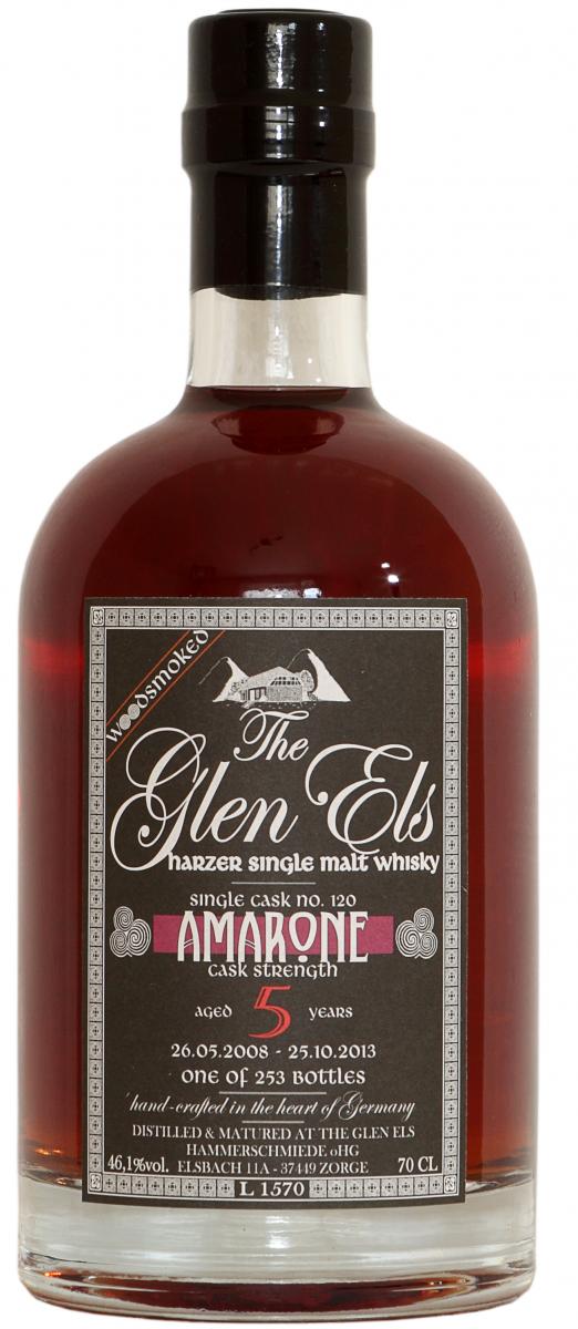 Glen Els 2008 Woodsmoked Single Amarone #120 46.1% 700ml