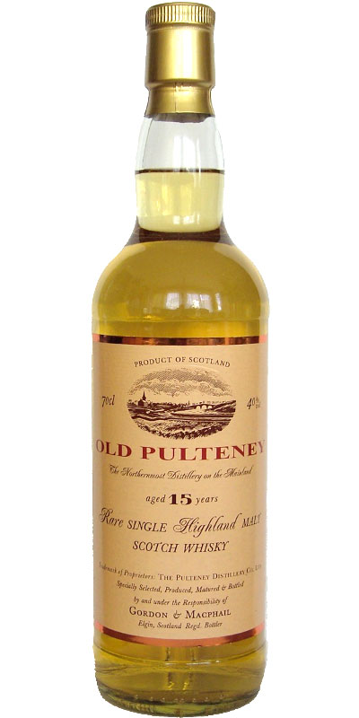 Old Pulteney 15-year-old GM