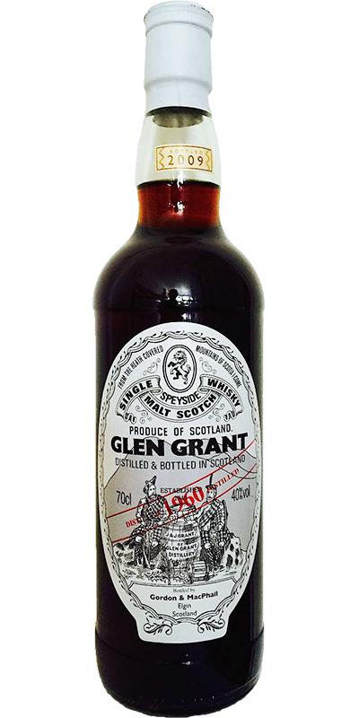Glen Grant 1960 GM Licensed Bottling 1st Fill Sherry Butt #5041 40% 700ml