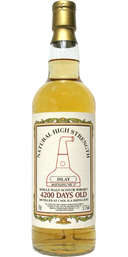 Caol Ila 4200 Days Old SV Natural High Strength Islay Bottling #17 57.7% 700ml