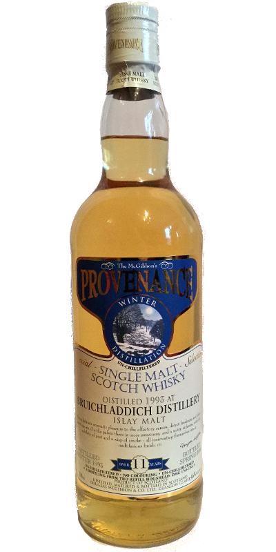 Bruichladdich 1993 McG McGibbon's Provenance Oak Casks DMG 1765 + 1766 46% 700ml