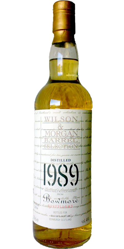 Bowmore 1989 WM Barrel Selection 46% 700ml