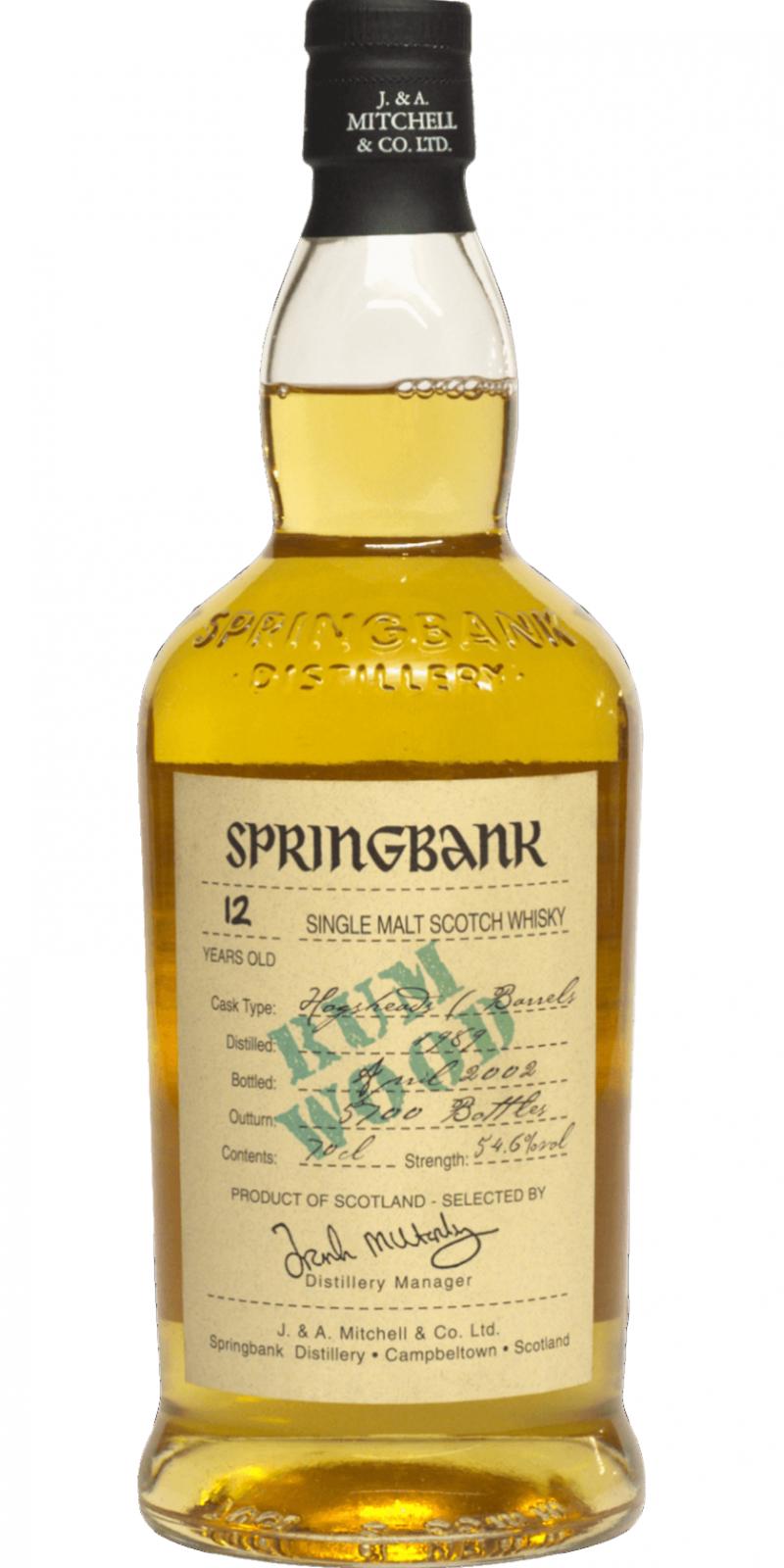 Springbank 1989 Rum