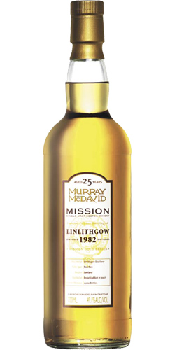 Linlithgow 1982 MM Mission Gold Bourbon 49.1% 700ml