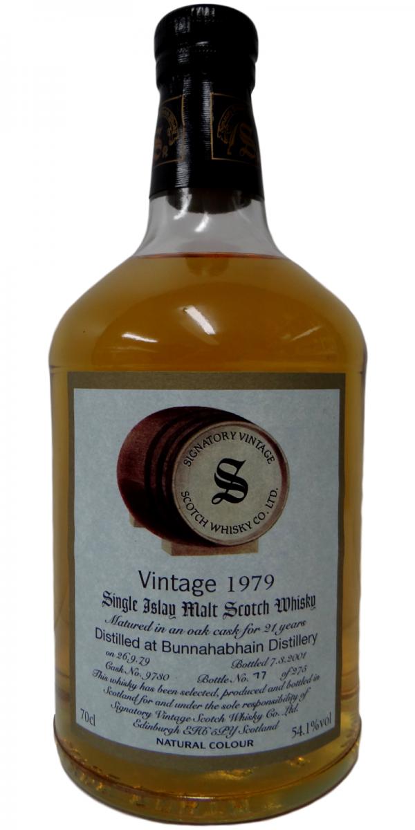 Bunnahabhain 1979 SV Vintage Collection Dumpy Oak Cask #9730 54.1% 700ml