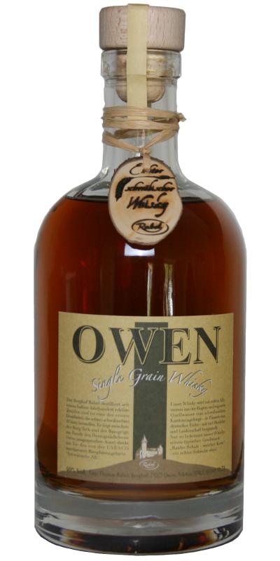 Owen single grain whiskey