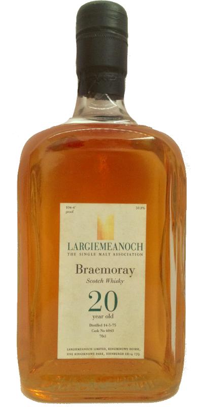 Braemoray 1975 Lm #6043 59.8% 700ml