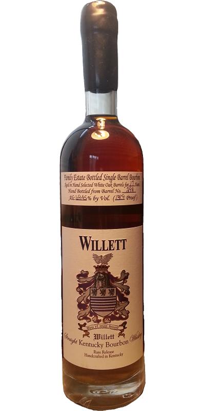 Willett 17yo Family Estate Bottled Single Barrel Bourbon 29A 69.45% 750ml