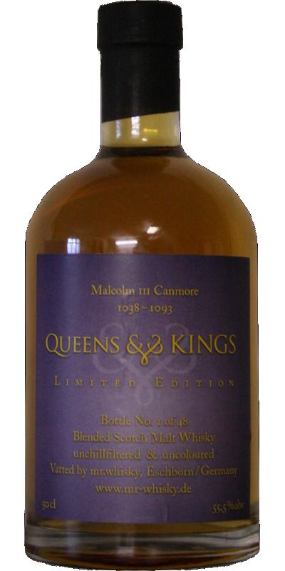 Queens & Kings Malcolm III Canmore 1038 1093 Limited Edition 55.5% 500ml