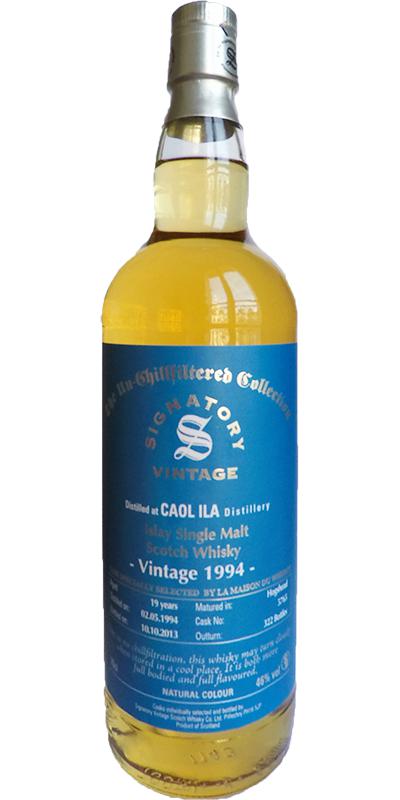 Caol Ila 1994 SV The Un-Chillfiltered Collection #5765 LMDW 46% 700ml