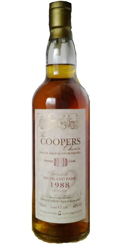 Highland Park 1988 VM The Cooper's Choice Sherry cask 46% 700ml