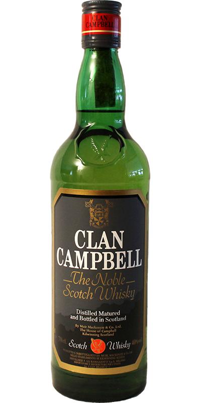 Clan Campbell The Noble - Ratings and reviews - Whiskybase