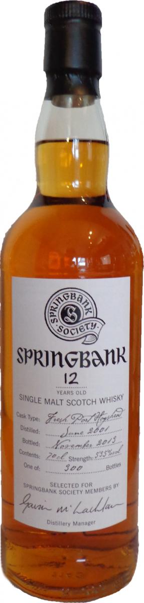 Springbank 2001