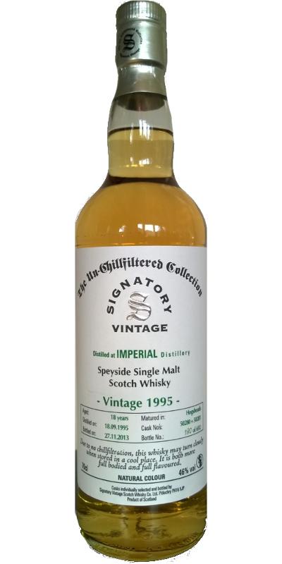 Imperial 1995 SV The Un-Chillfiltered Collection 50280 + 81 46% 700ml