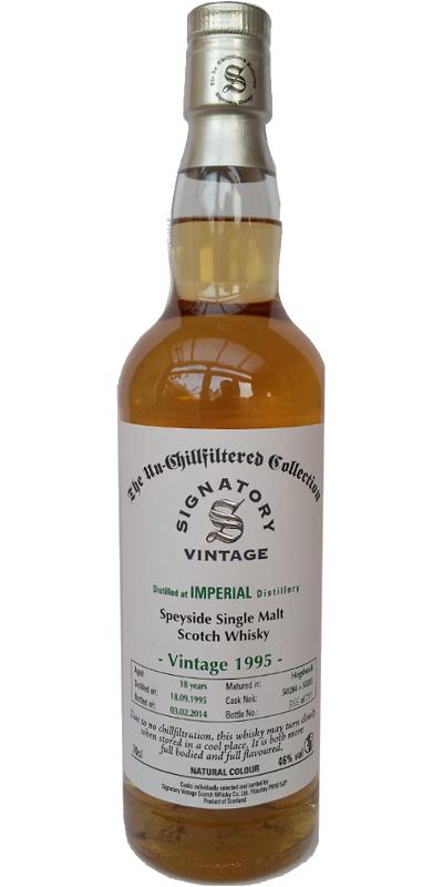 Imperial 1995 SV The Un-Chillfiltered Collection 50284 + 50285 46% 700ml