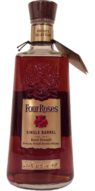 Four Roses 13yo OBSK Barrel Strength New Charred American Oak 16-4B 63% 750ml