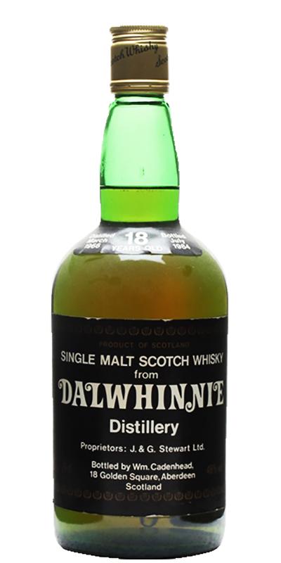 Dalwhinnie 1966 CA Dumpy Bottle 46% 750ml