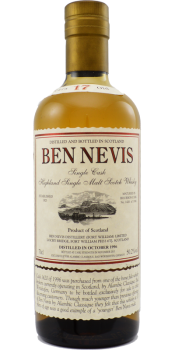 Ben Nevis 1996 - Ratings and reviews - Whiskybase
