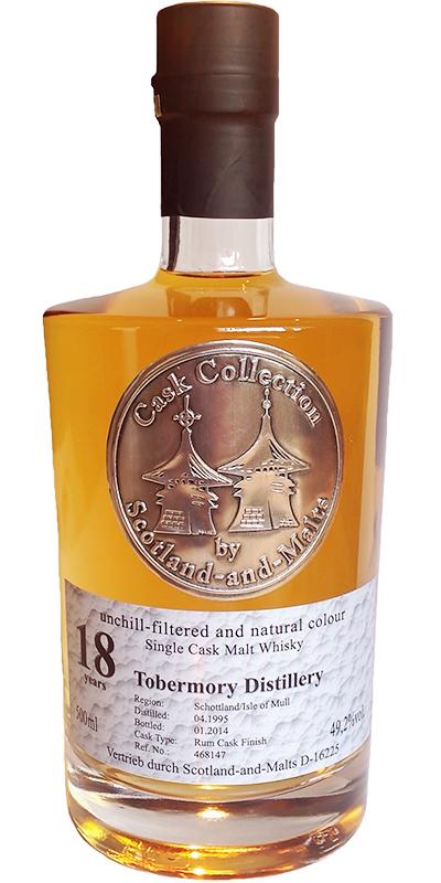 Tobermory 1995 SaM Cask Collection #468147 49.2% 500ml