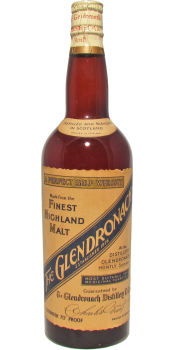 Glendronach A Perfect Self Whisky
