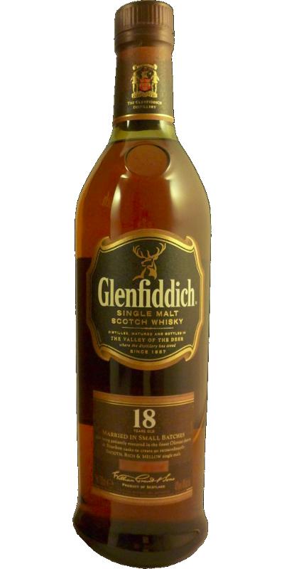 Glenfiddich 18yo Oloroso Sherry & Bourbon Casks 40% 1000ml
