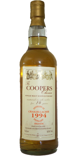 Craigellachie 1994 VM The Cooper's Choice Dark Sherry 46% 700ml