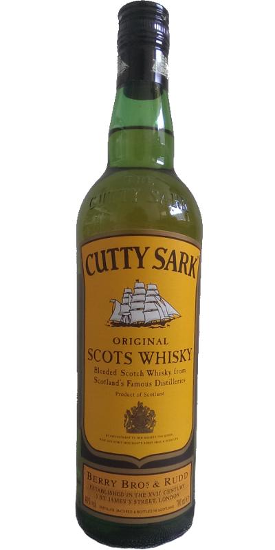 Cutty Sark Original Scots Whisky Ratings And Reviews Whiskybase