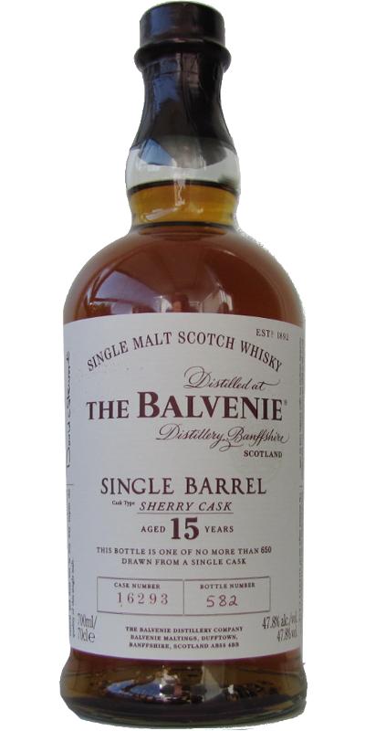 A Balvenie Single hordó 15