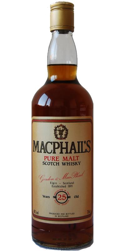 MacPhail's 25yo GM Pure Malt 40% 750ml
