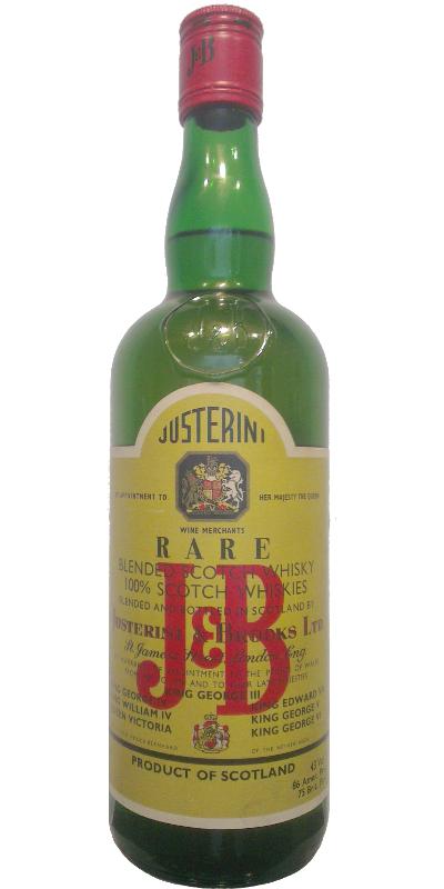 J&B Rare Blended Scotch Whisky 43% 700ml