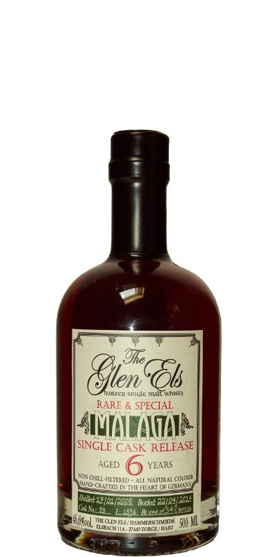Glen Els 2008 Rare & Special Malaga #83 46.6% 500ml