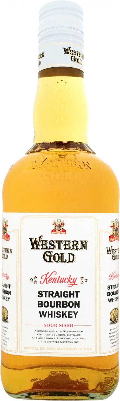 Western Gold Straight Old Kentucky Bourbon Whisky Oak LIDL 40% 700ml