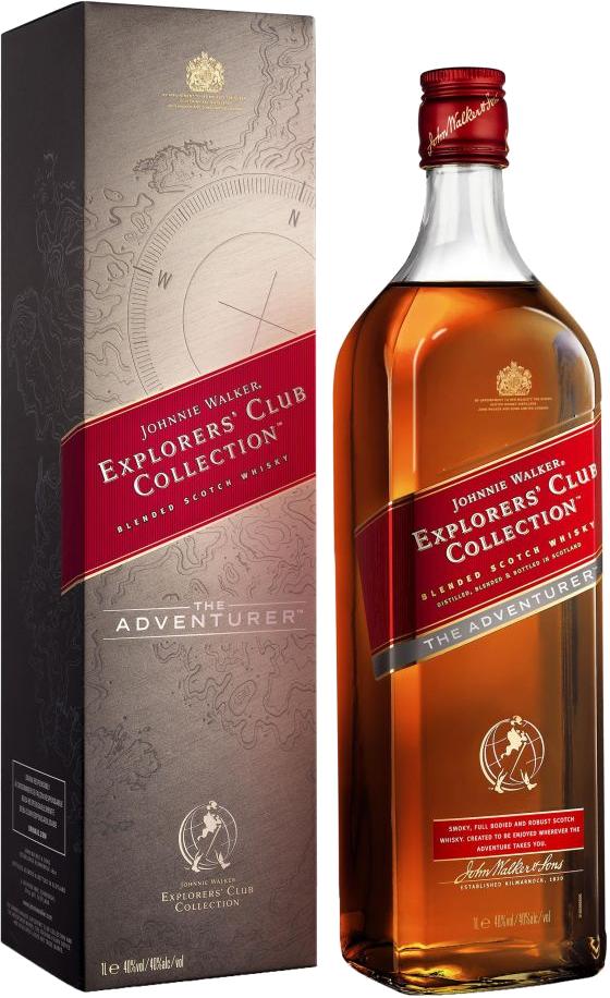 Johnnie Walker Explorer Coffret Dégustation Scotch Whisky (5x50 ml