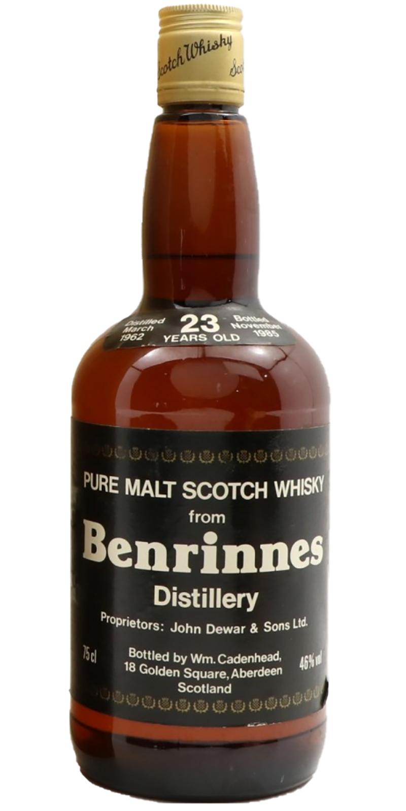 Benrinnes 1962 CA Dumpy Bottle 46% 750ml